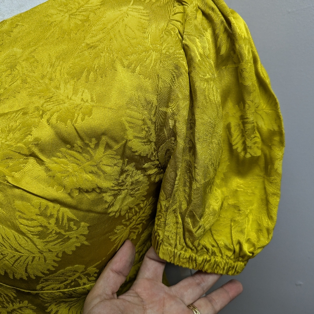 Lani the Label Gold Yellow Midi Dress - Picture 5 of 9